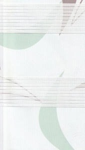 Рулонные шторы день-ночь для проема Ченто, зелено-коричневый 512 купить в Апрелевке с доставкой